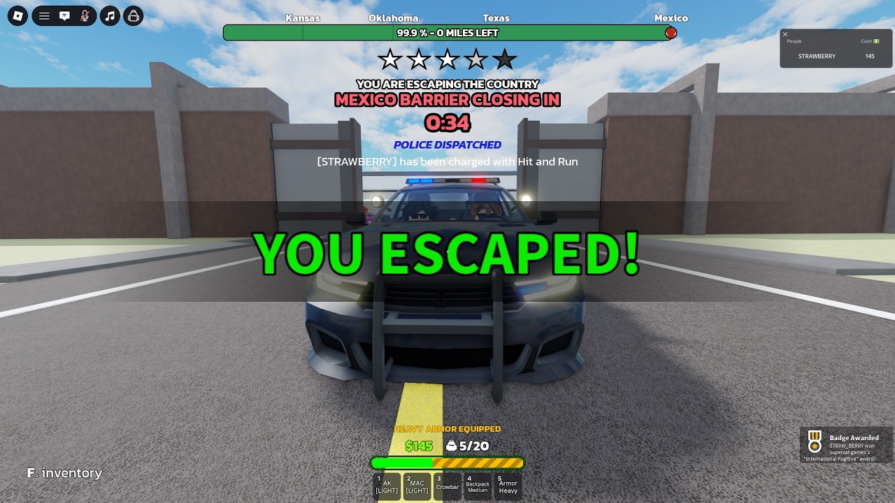 Roblox Runaways: how to get your first win