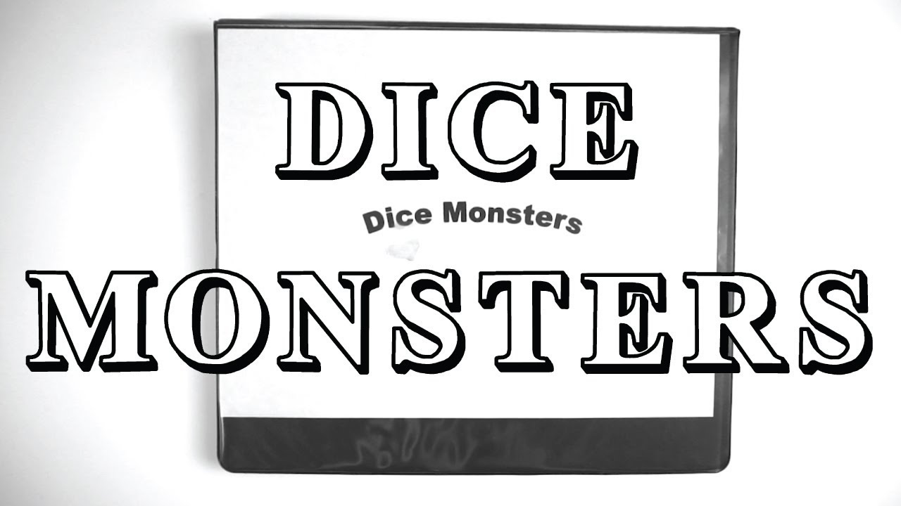 Looking at Dice Monsters: My Second Homemade TCG