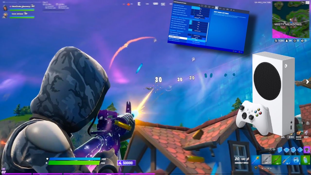 Arena 120FPS Xbox Series S Highlights + Best Linear Settings (10,000 Points)