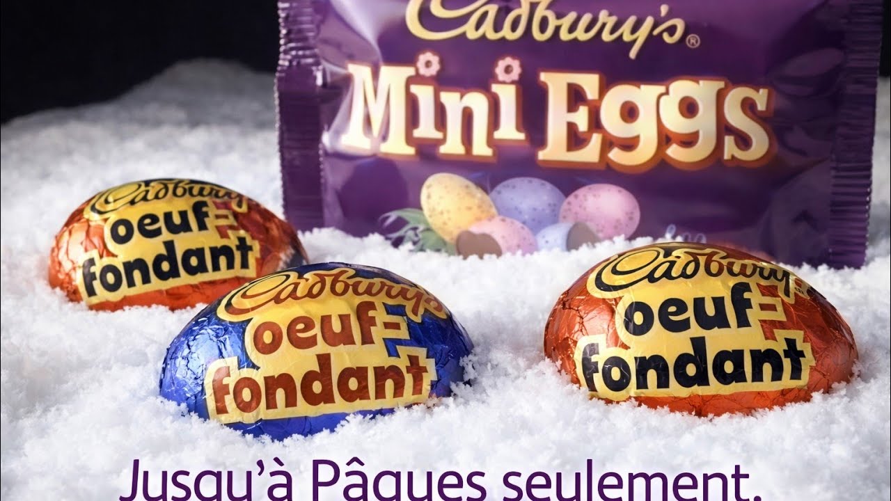 Publicité du Québec - Œufs de pâques Cadbury