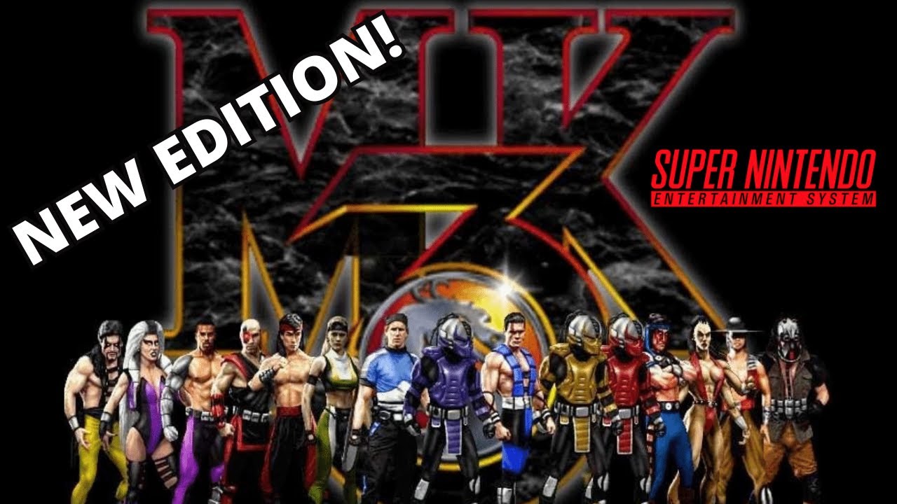 🥊 HACK SUPREMA DE MK3 NO SNES: MORTAL KOMBAT 3 - THE NEW EDITION 🎮 #BZERO 60 FPS