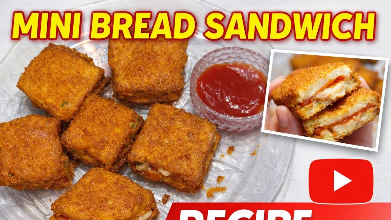 Mini bread sandwich 
