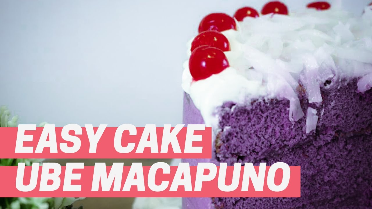 Ube Macapuno Cake Recipe | SassyG