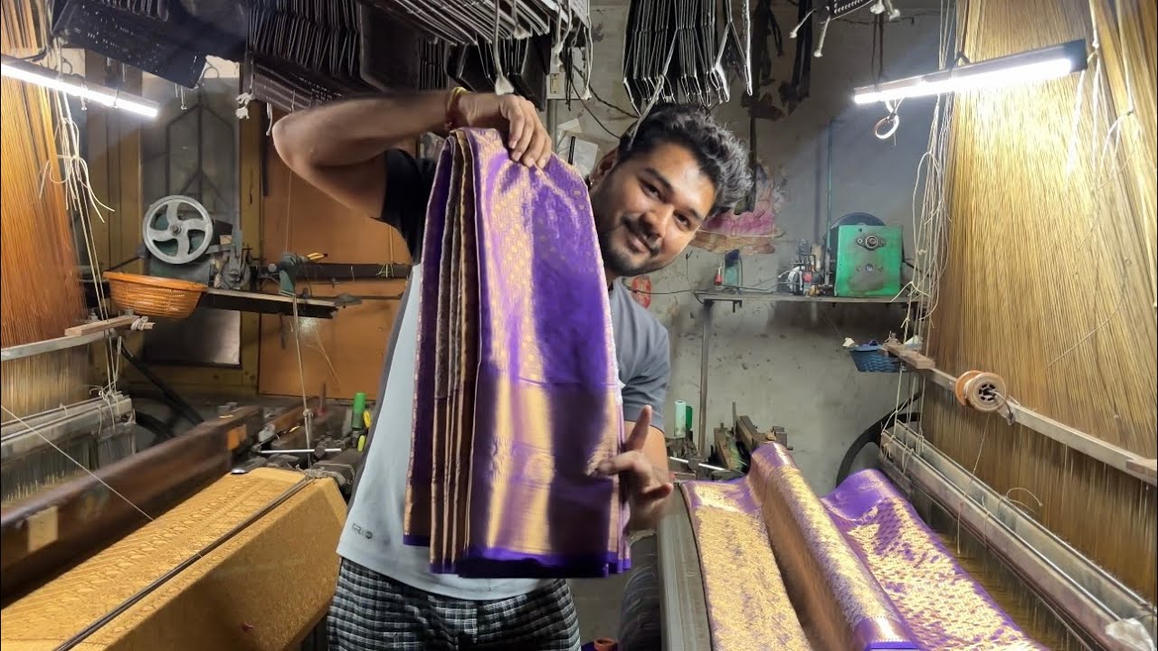 ಇದೆ ನೋಡಿ ನಾನ ಮಾಡುವ ಕೆಲಸ ನೇಕಾರಿಕೆ  || Look, this is what I do, weaving.