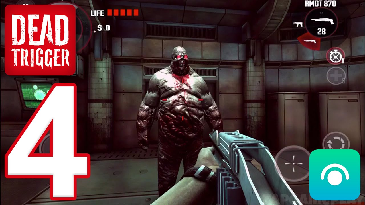 DEAD TRIGGER - Gameplay Walkthrough Part 4 (iOS, Android)