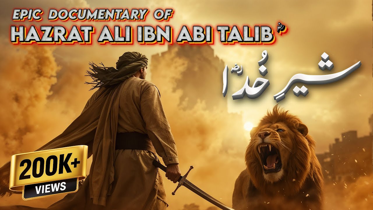 Hazrat Ali R.A Life Story Urdu Documentary | Lion of Allah شیر خدا Imam Ali Ibn Abi Talib | 13 Rajab