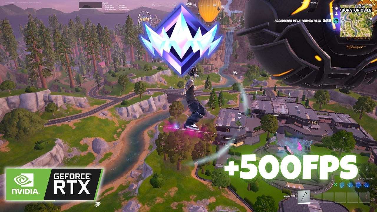 CHAPTER 7 BATTLE ROYALE 🏆|RTX 3070 + I7 13700KF| RANKEDS UNREAL | DIRECTX12| 360 FPS 4K