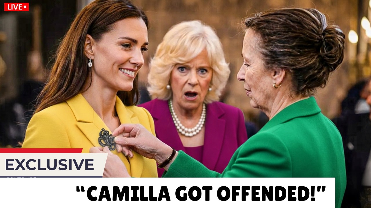 Camilla HUMILIATED as Princess Anne GIVES Catherine the Brooch She DESPERATELY WANTED