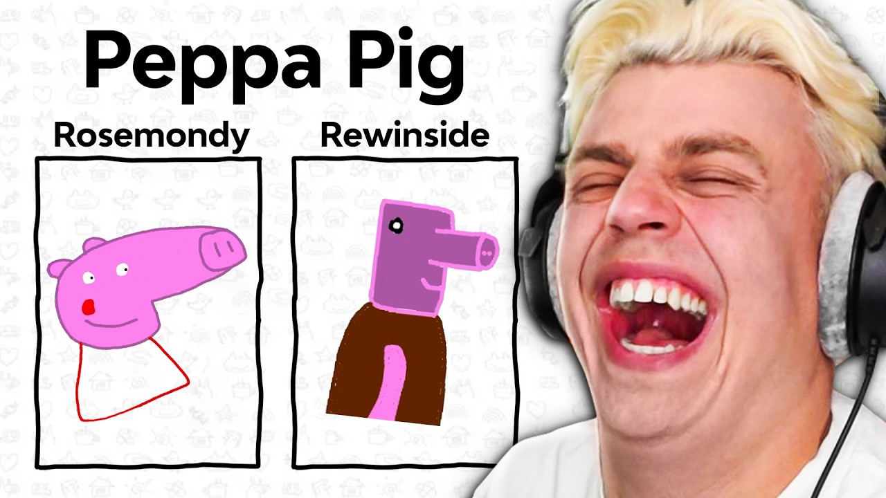 Drawing cartoons from memory became embarrassing...