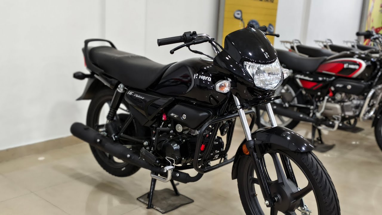 New 2026 Hero Hf Deluxe Bs7 Black Colour Review 👌 Hf Deluxe Pro Price | Hf Deluxe Bike