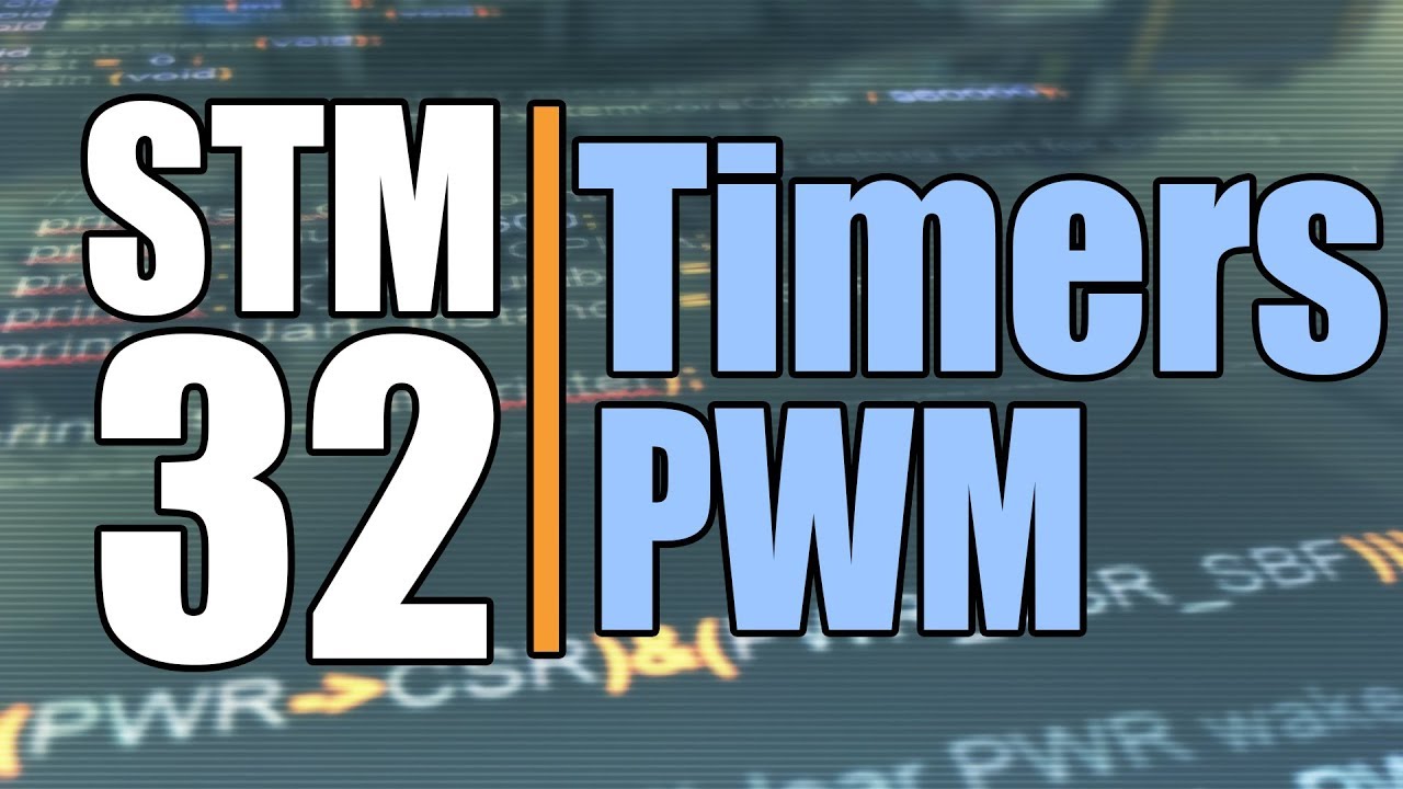 Stm32 Timers in PWM mode