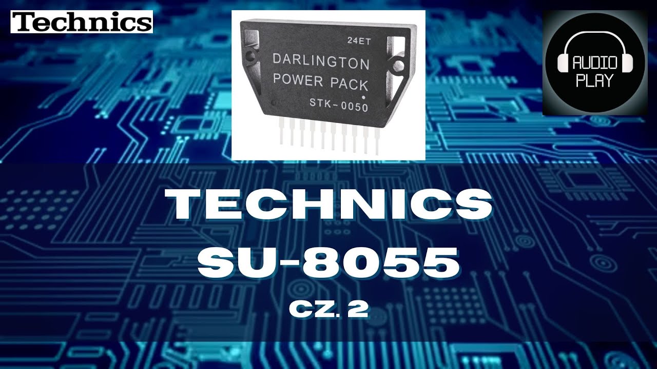 #Technics #SU-8055 cz2 - uruchomienie końcowego stopnia wzmacniacza mocy [081]