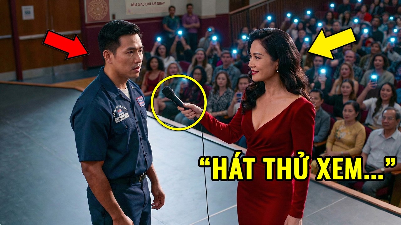 Anh Lao Công Nghèo Bị Ép Hát Trước Hàng Trăm Người… Nhưng Vài Giây Sau Cả Khán Phòng Chết Lặng!