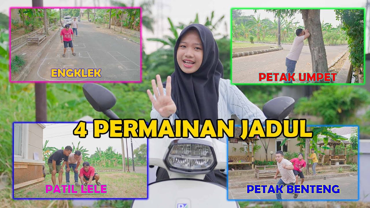 4 PERMAINAN SERU ZAMAN DULU