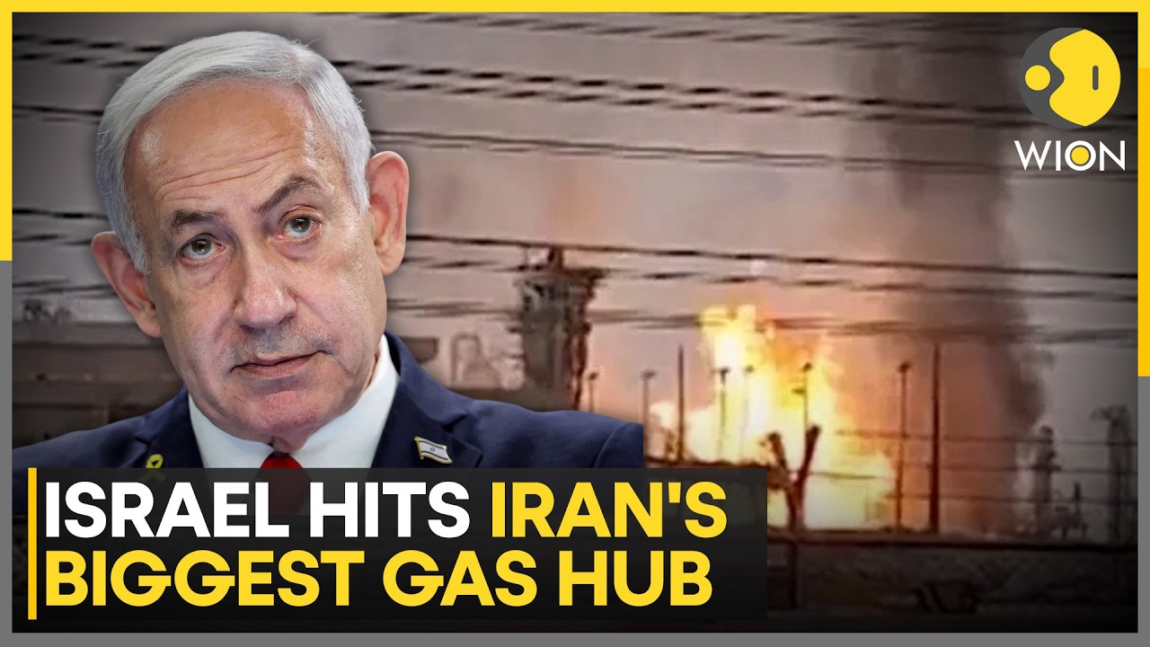 Israel Hit South Pars Petrochemical Plant: Iran's Biggest Gas Hub Hit | WION