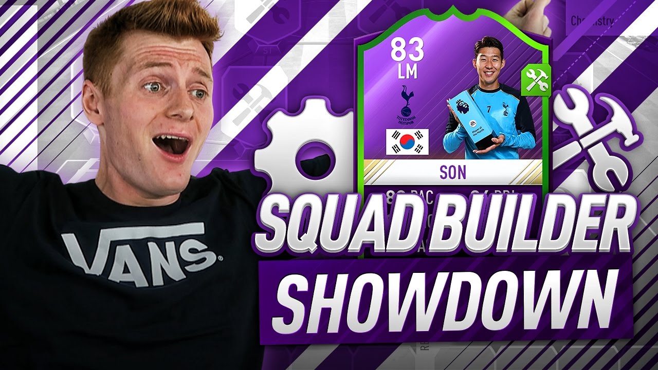 FIFA 17 - PURPLE POTM HEUNG MIN SON SQUAD BUILDER SHOWDOWN!!!