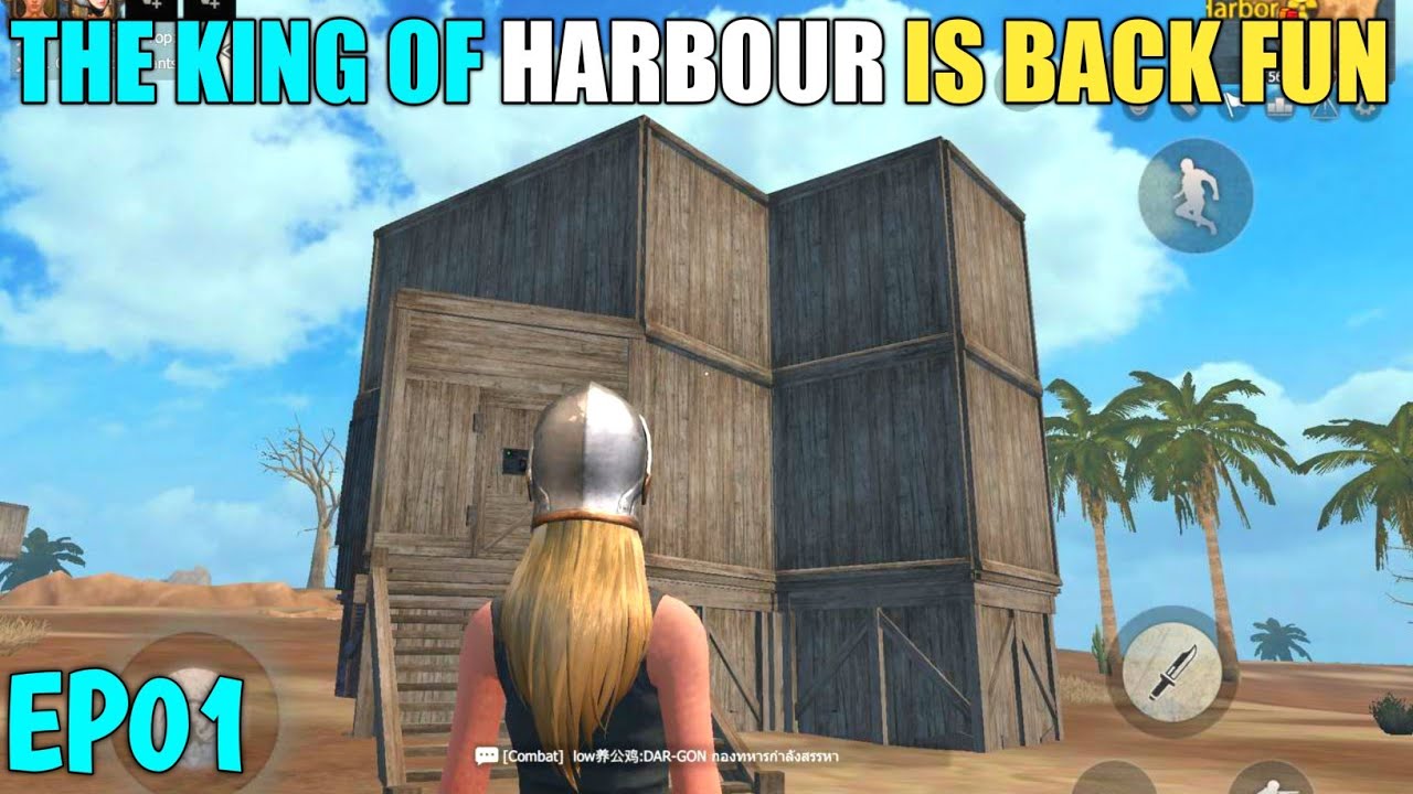 [DAY01] NEW SERVER NEW HARBOUR KING IS BACK || EP01 || LAST ISLAND OF SURVIVAL HINDI GAMEPLAY