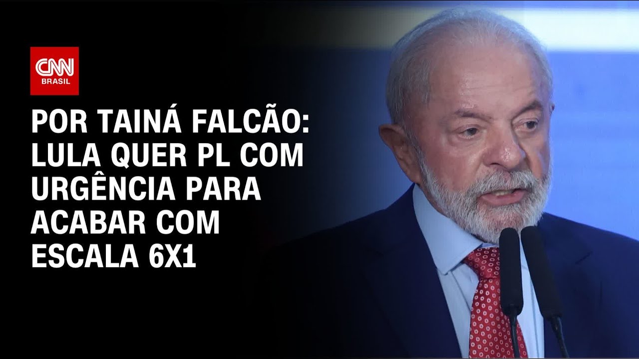 Lula quer acelerar debate sobre fim da escala 6x1 com urgência  | BASTIDORES CNN