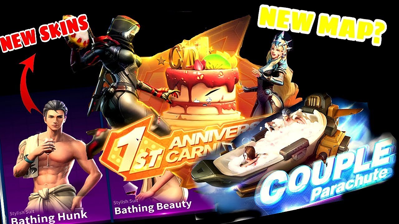 *NEW* UPDATE 1st CD Anniversary//NEW Suits, Parachute, Weapons SKINS(Creative Destruction)