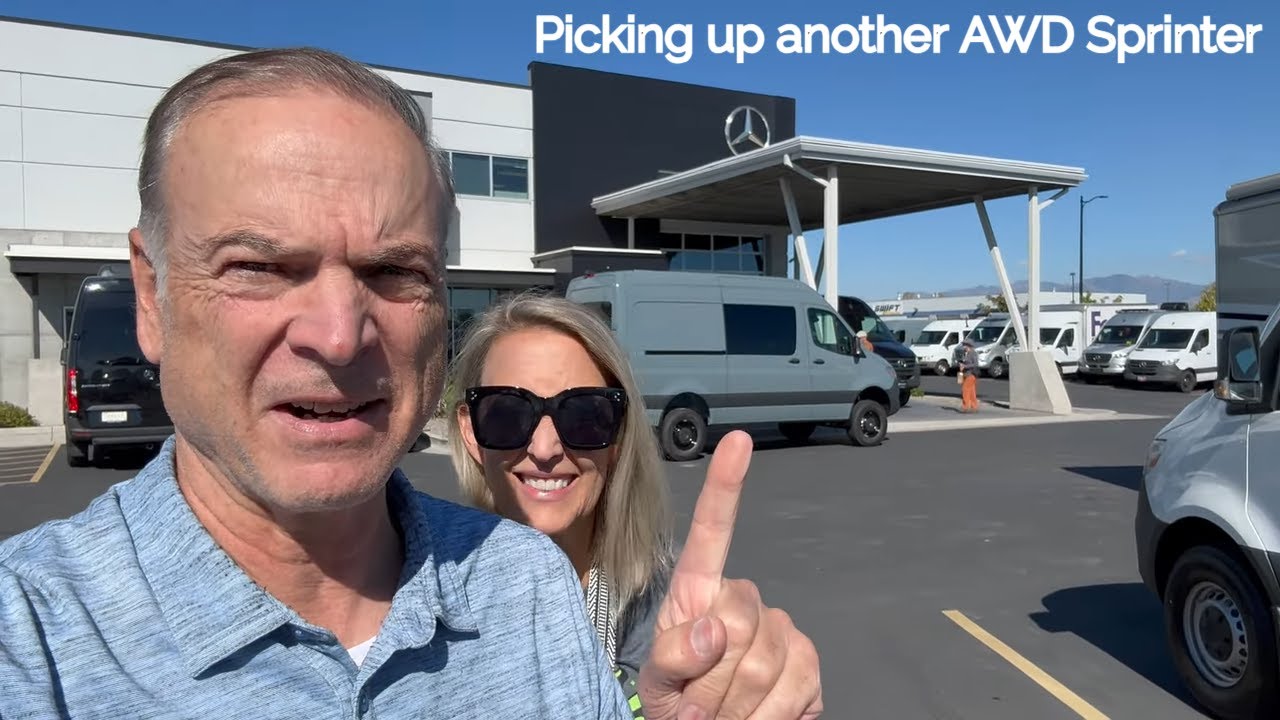 Picking Up a New 2024 Sprinter 144 AWD. First impressions.