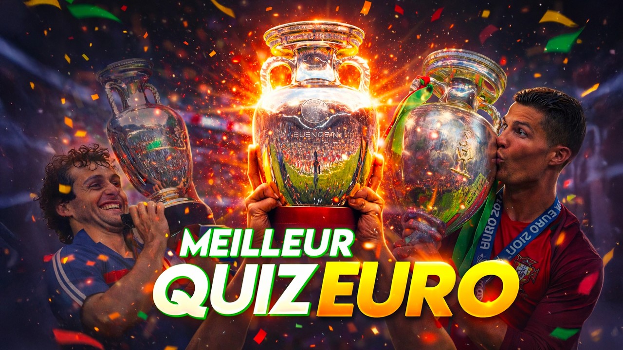 #quiz  EURO 🏆 SEULEMENT 1% peut réussir ce  (1960–2024)
