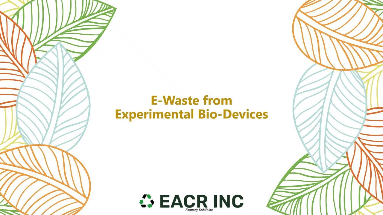 🔬 Types of E-Waste from Experimental Bio-Devices | Hidden Impacts of Innovation