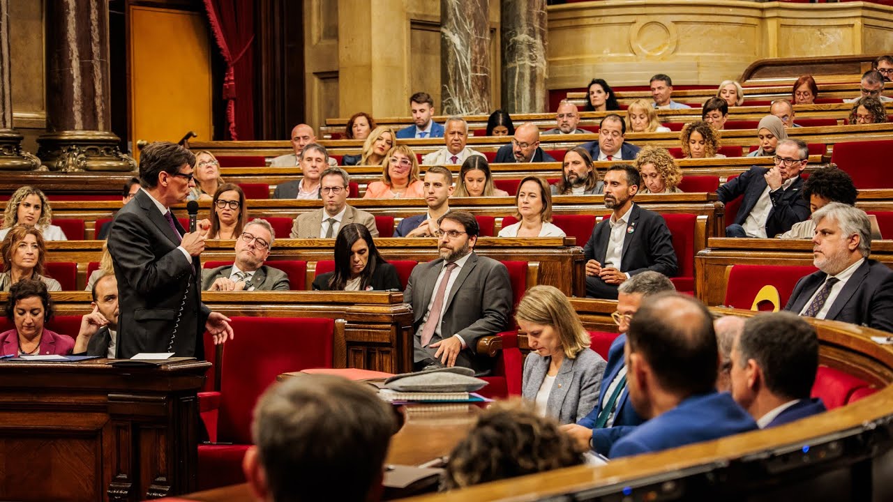 Sessió de control al president de la Generalitat - 30/9/2025