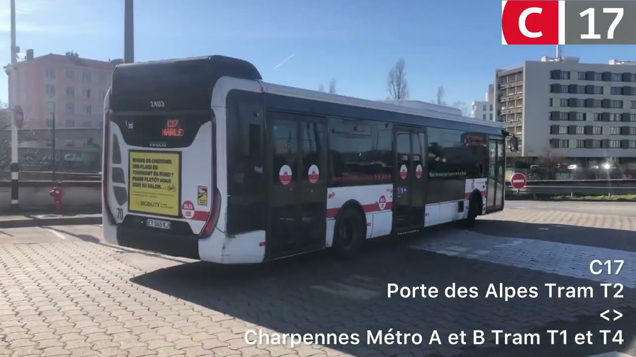 4K Les Bus TCL &agrave; Laurent Bonnevay