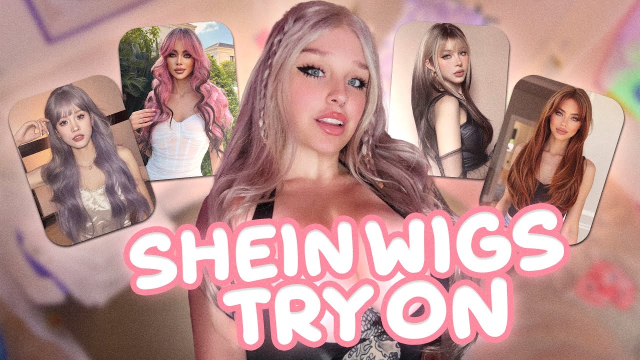 trying on MORE SHEIN WIGS 💖 Sleebunn
