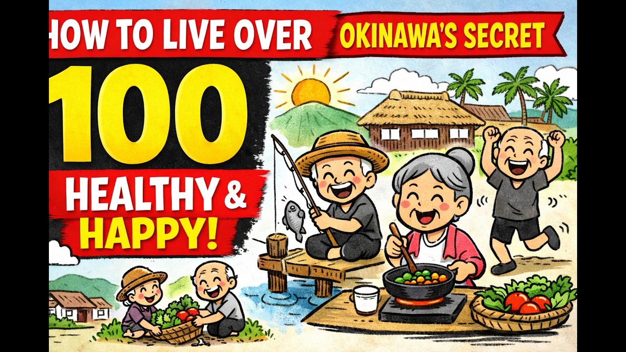How do people in Okinawa live over 100 years… and still stay healthy and happy? 🤯
