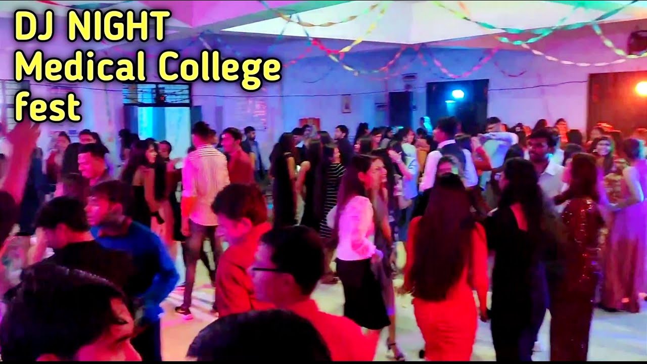 DJ Night ।। Dance Party 🕺।। Carvann the festi vista २०२१ at State kgk homeopathic medical College।।
