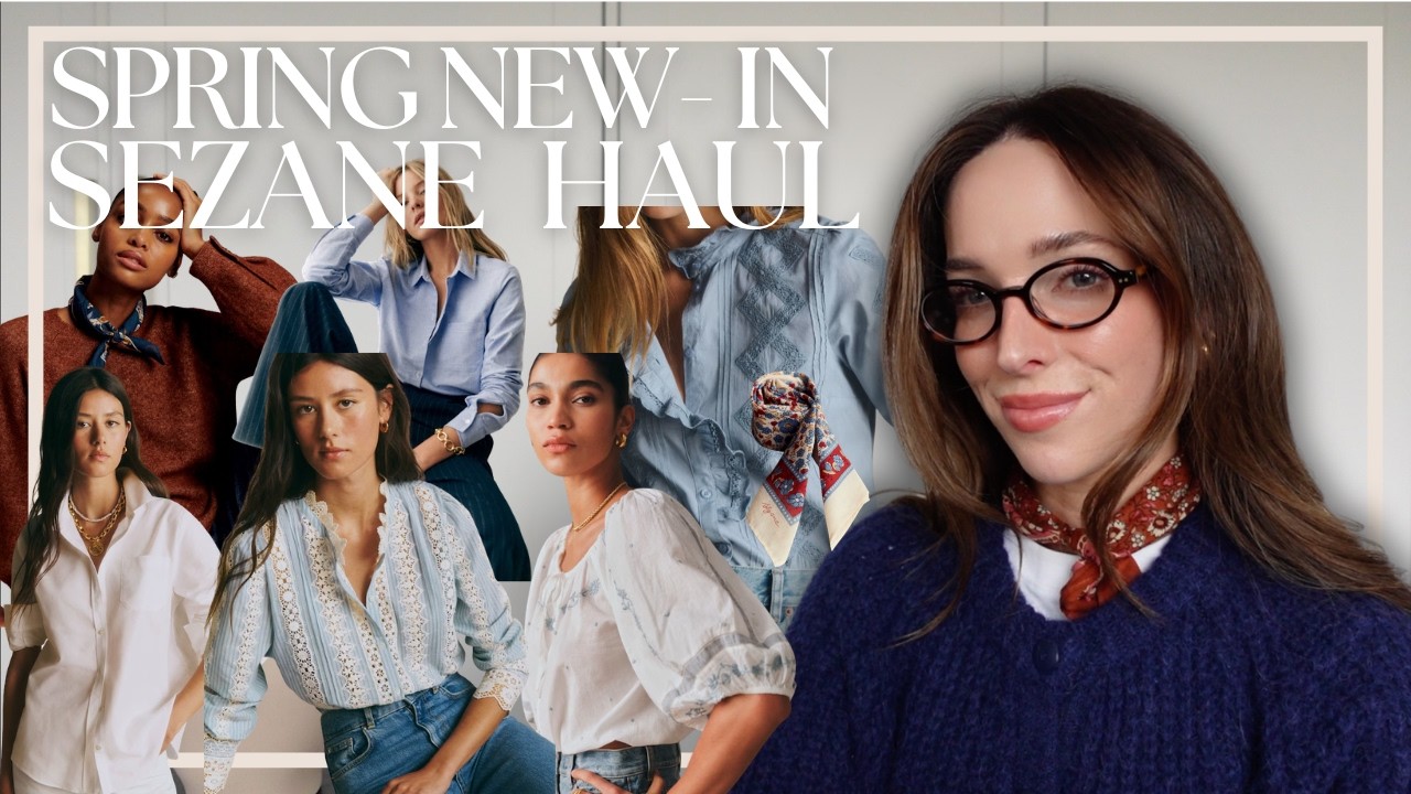 HUGE SEZANE NEW IN SPRING FASHION HAUL | What I wore and bought this week | Spring in Ireland