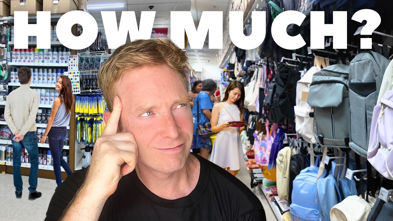Shopping in Thailand's Cheapest Store - Cost of Living Bangkok