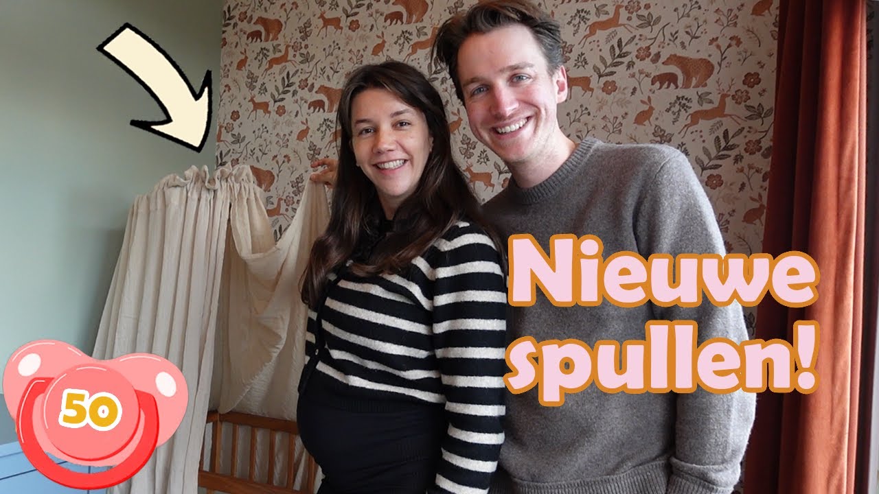 KLUSVLOG 7 👶🏻 Deco voor de babykamer en al z'n kleertjes strijken 🥹