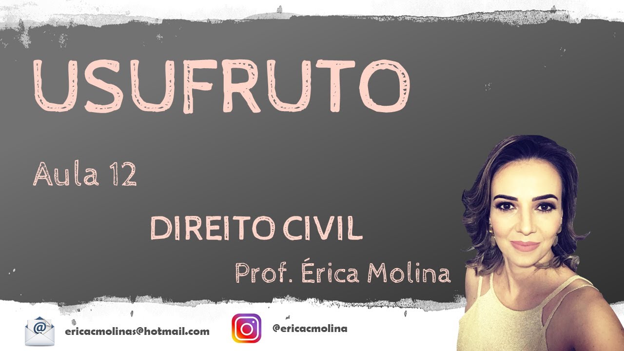 AULA 12 - USUFRUTO