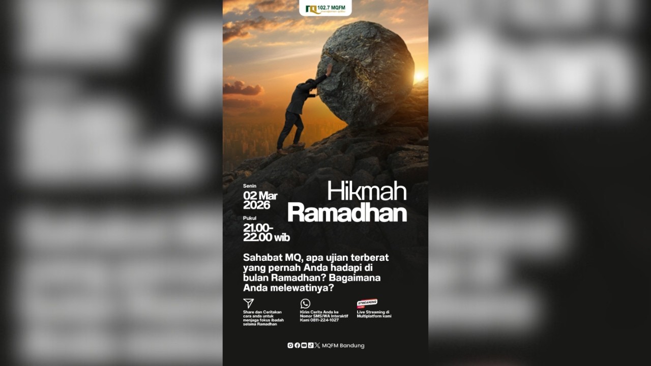 Sahabat MQ, apa ujian terberat yang pernah Anda hadapi di bulan Ramadhan?
