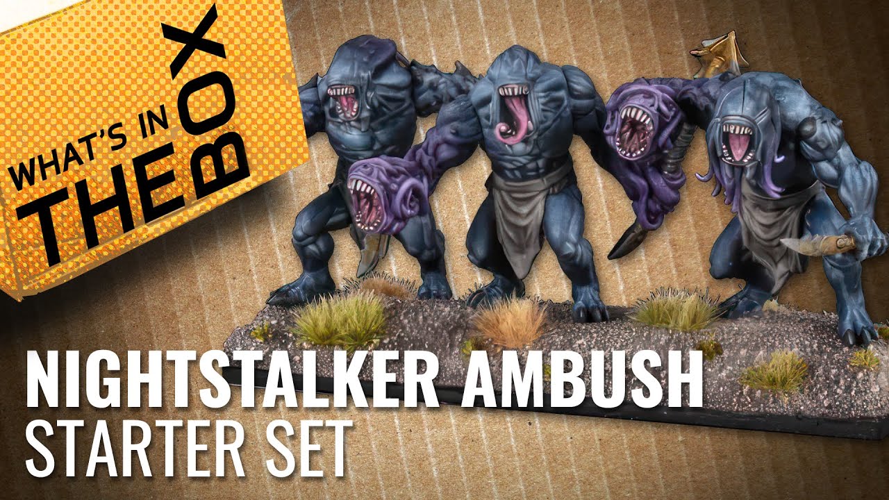 Unboxing: Nightstalker Ambush Starter Set - Kings Of War | Mantic Games
