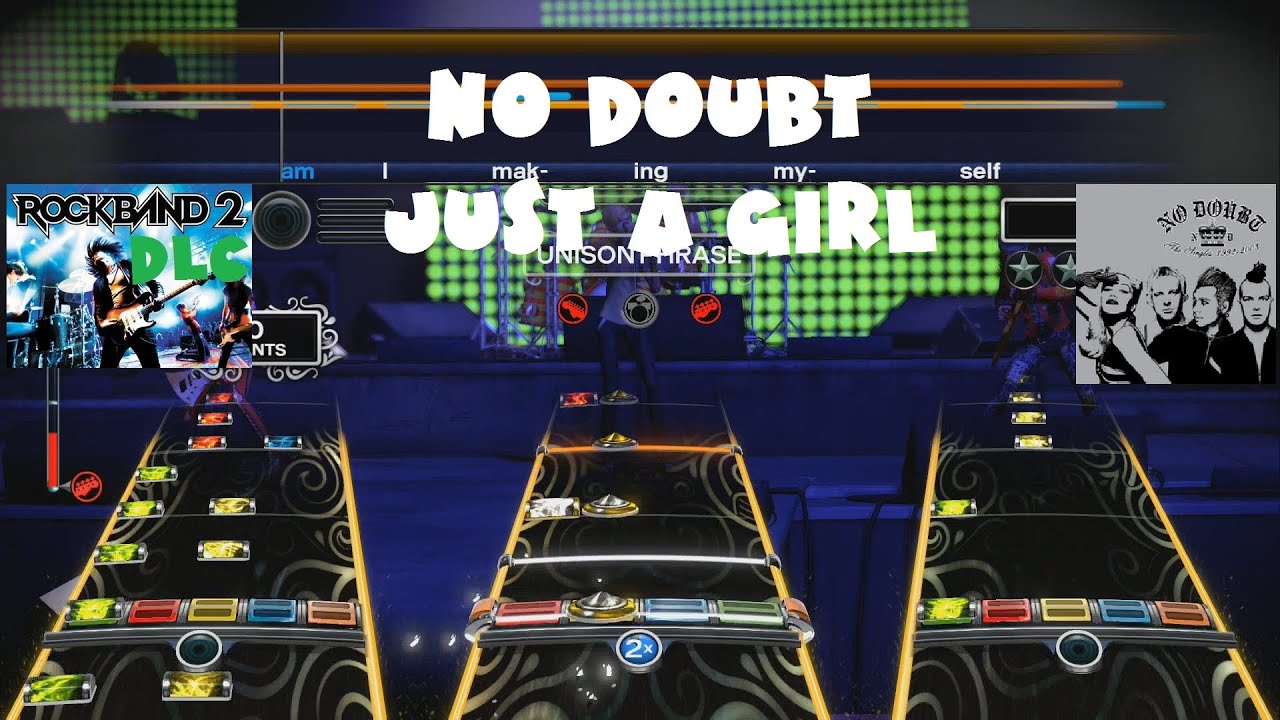 No Doubt - Just a Girl - Rock Band 2 DLC Expert Full Band (December 9th, 2008)