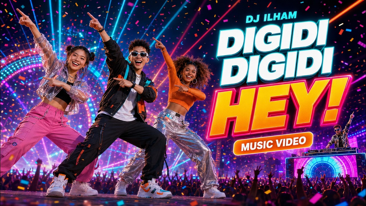 DIGIDI DIGIDI HEY! 🔥 DJ Ilham | Official Dance Music Video