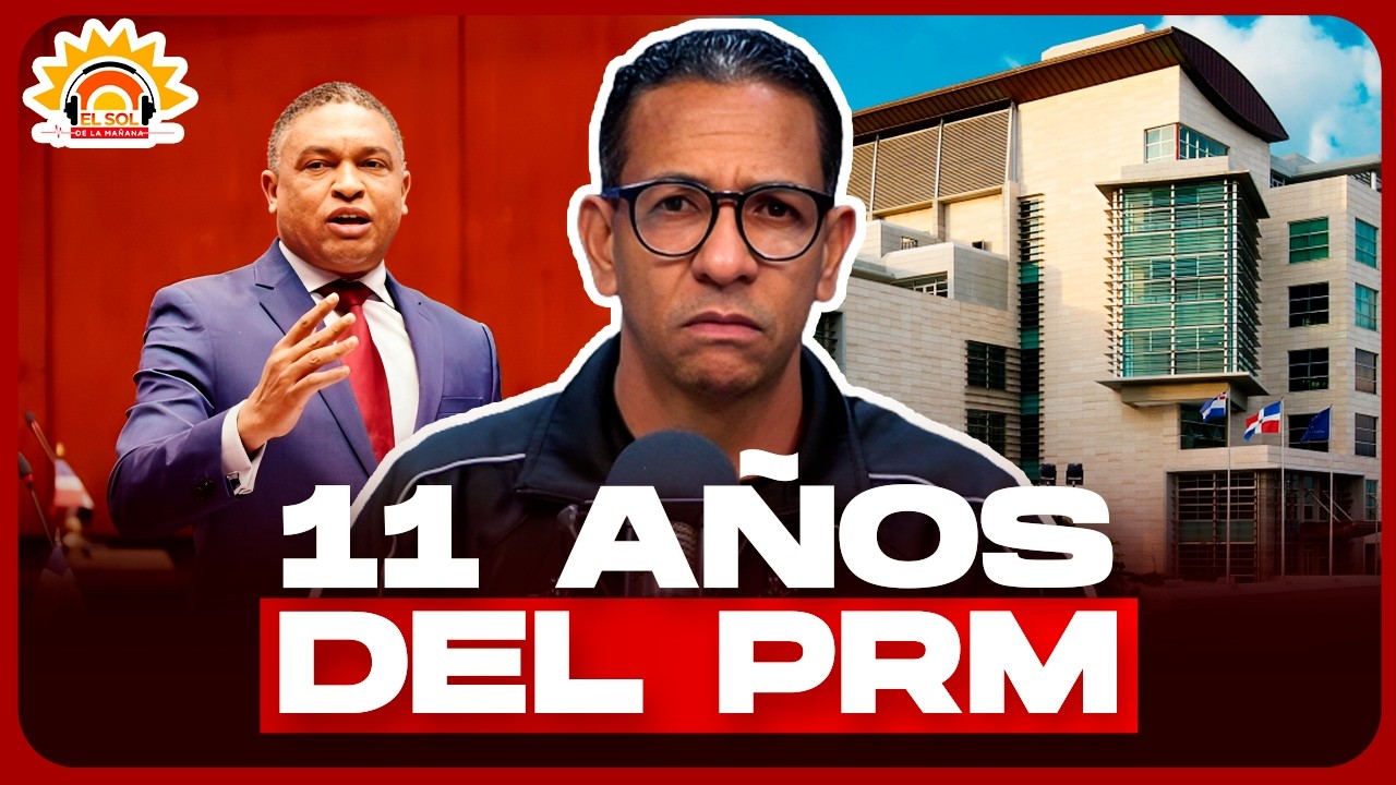PRM celebra 11 años: Iván Lorenzo denuncia 72 casos de corrupción pendientes en la Procuraduría
