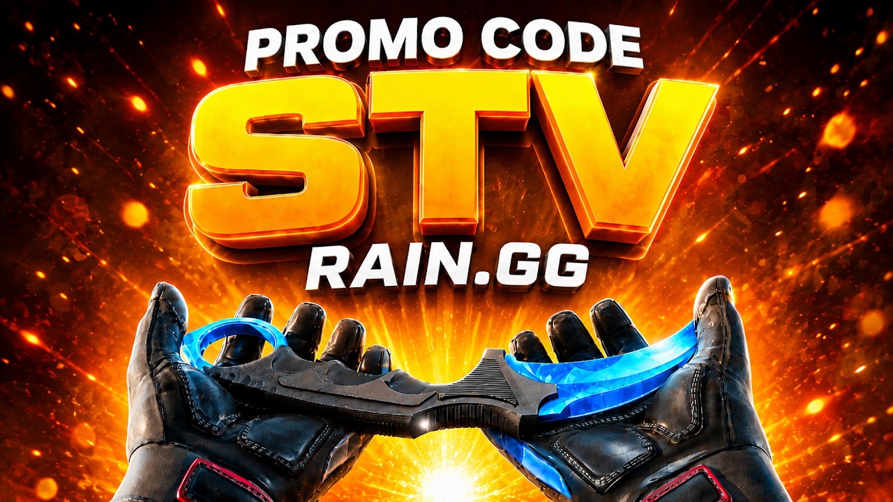 Rain.GG Promo Code 2026 STV - Get 3 Free Cases on RainGG & Up To 500 Free on Rain GG Promo Code STV
