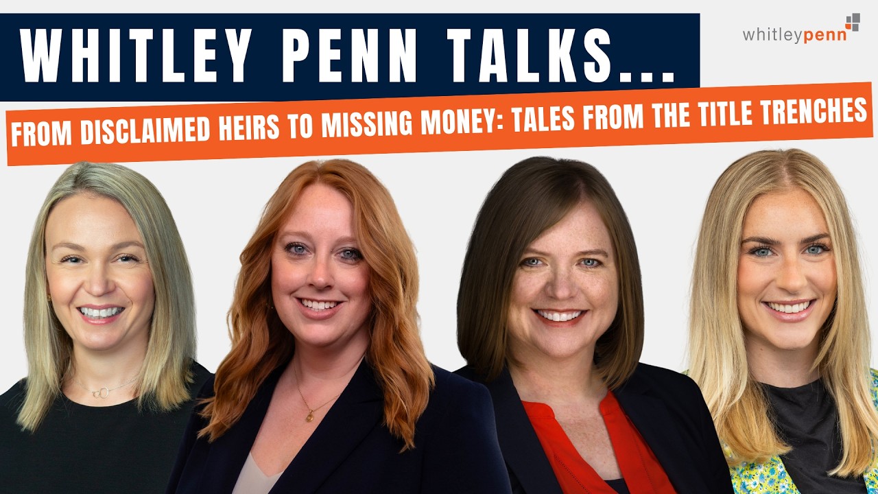Whitley Penn Talks: A Crude Bit of Humor - Disclaimed Heirs and Missing Money