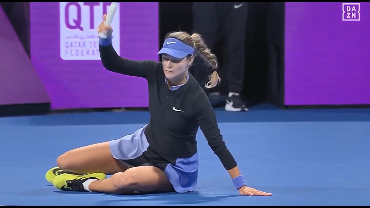 Anna Kalinskaya Vs Karol&iacute;na Muchov&aacute; Quarter-final Qatar Open