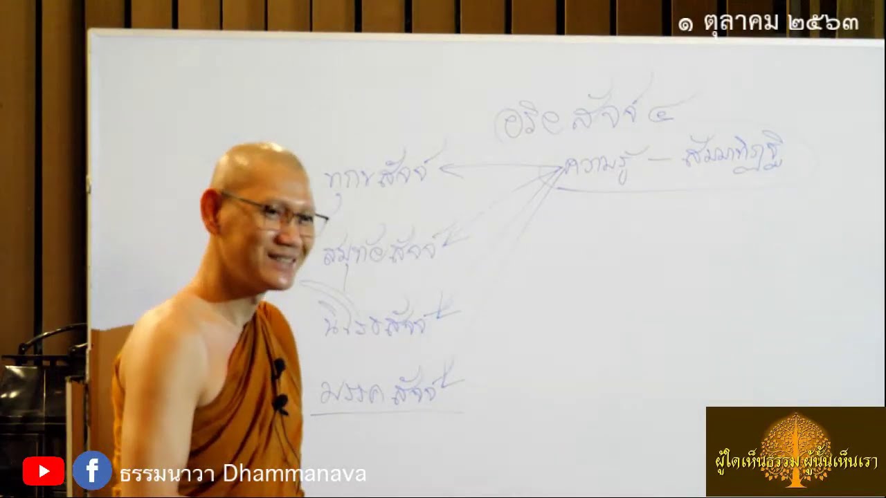 อธิบายอริยสัจ๔  - พระอาจารย์ต้น_01102020