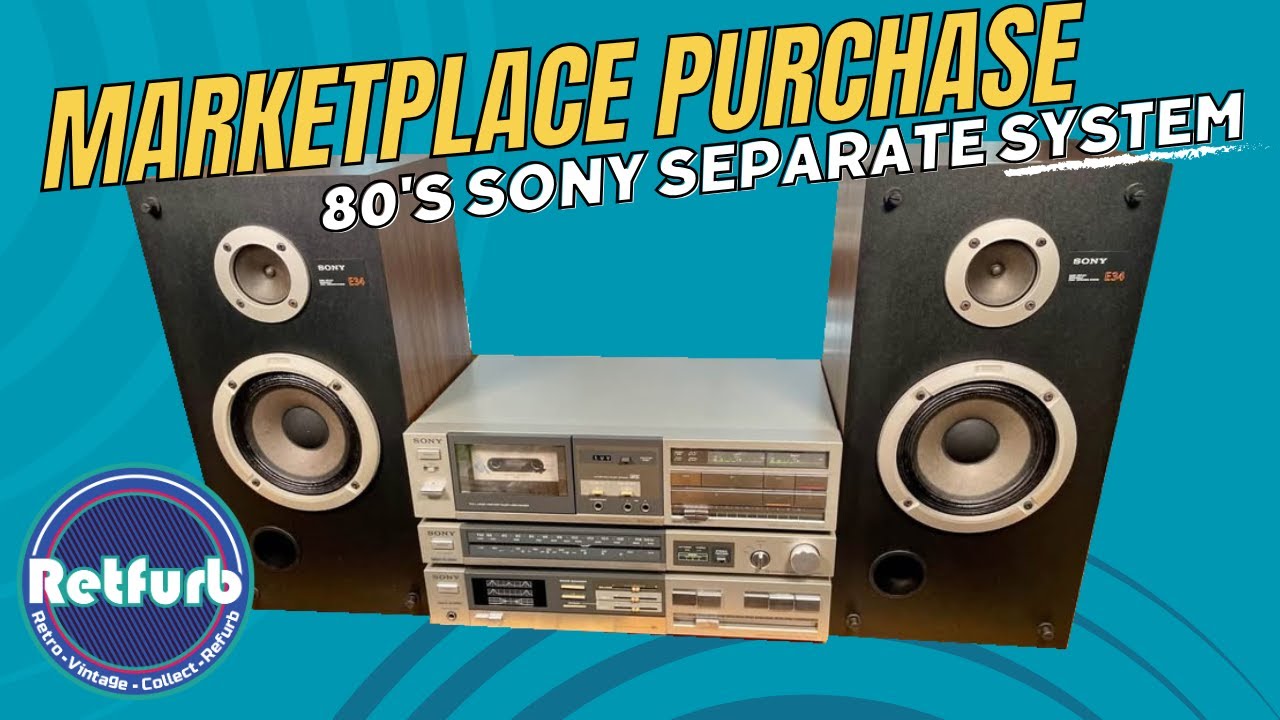 Стереосистема Sony TX22 80-х годов с eBay, с неизвестными проблемами — Retfurb Vintage Audio