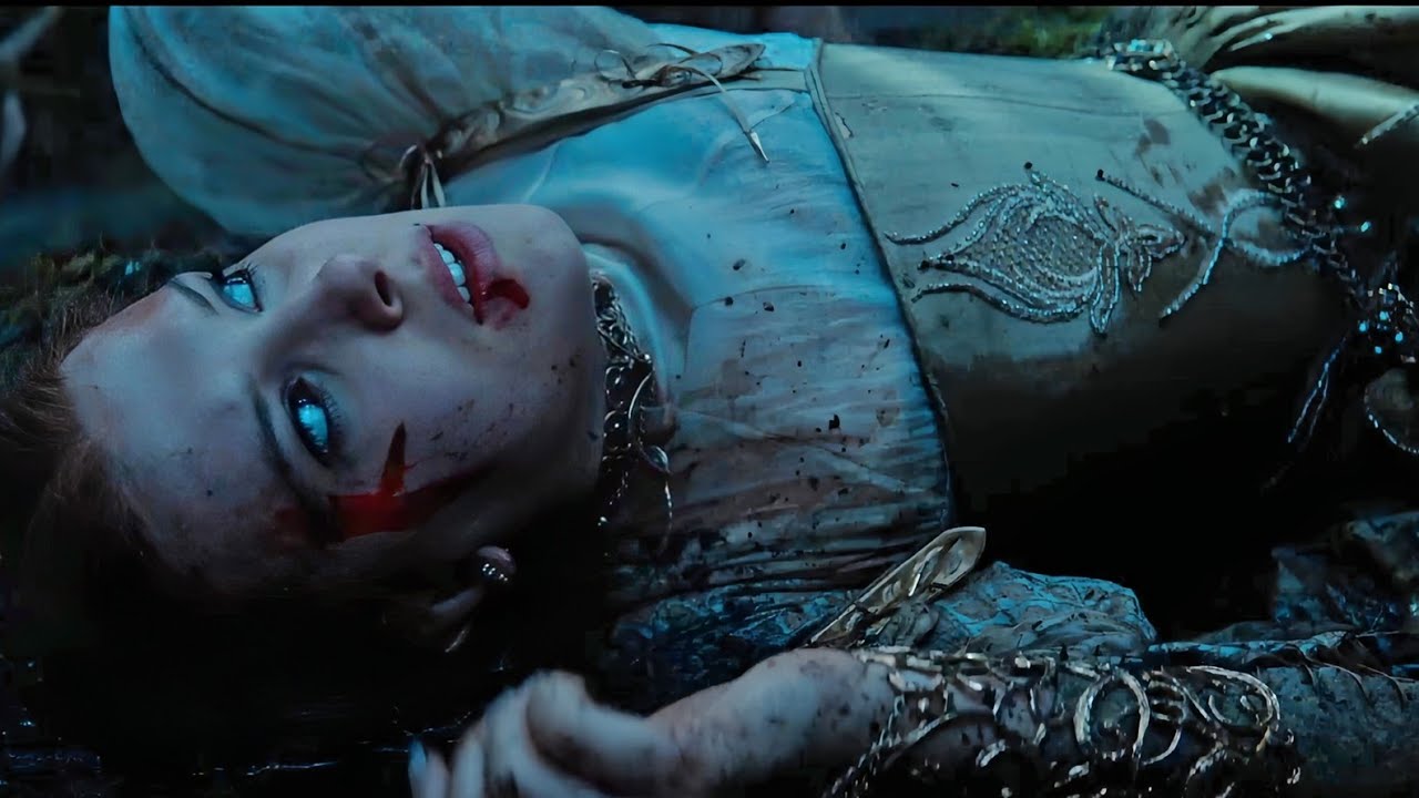 Elodie sacrificed to the dragon (Into the Caves) scene😮 |Netflix Damsel | 2024 |