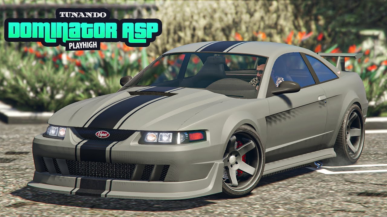 🐍Tunando o Dominator ASP  | GTA 5 ONLINE |  NOVO MUSTANG SVT COBRA!