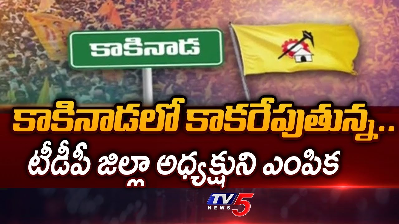 Political Heat On Kakinada TDP District President Post | Jyothula Naveen | TV5 News ApT