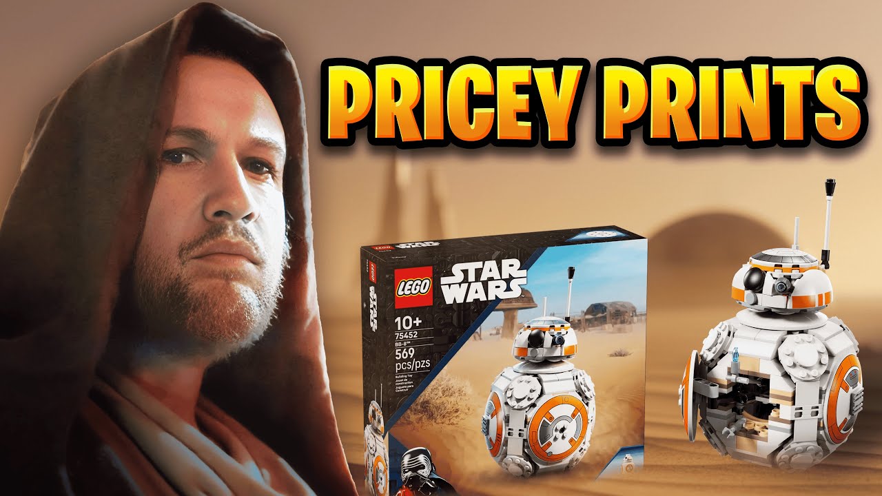 No Stickers?! LEGO 75452 BB-8™ Astromech Droid