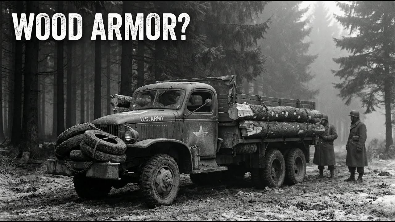 The Strange Reason WWII Trucks Were Armored with Wood